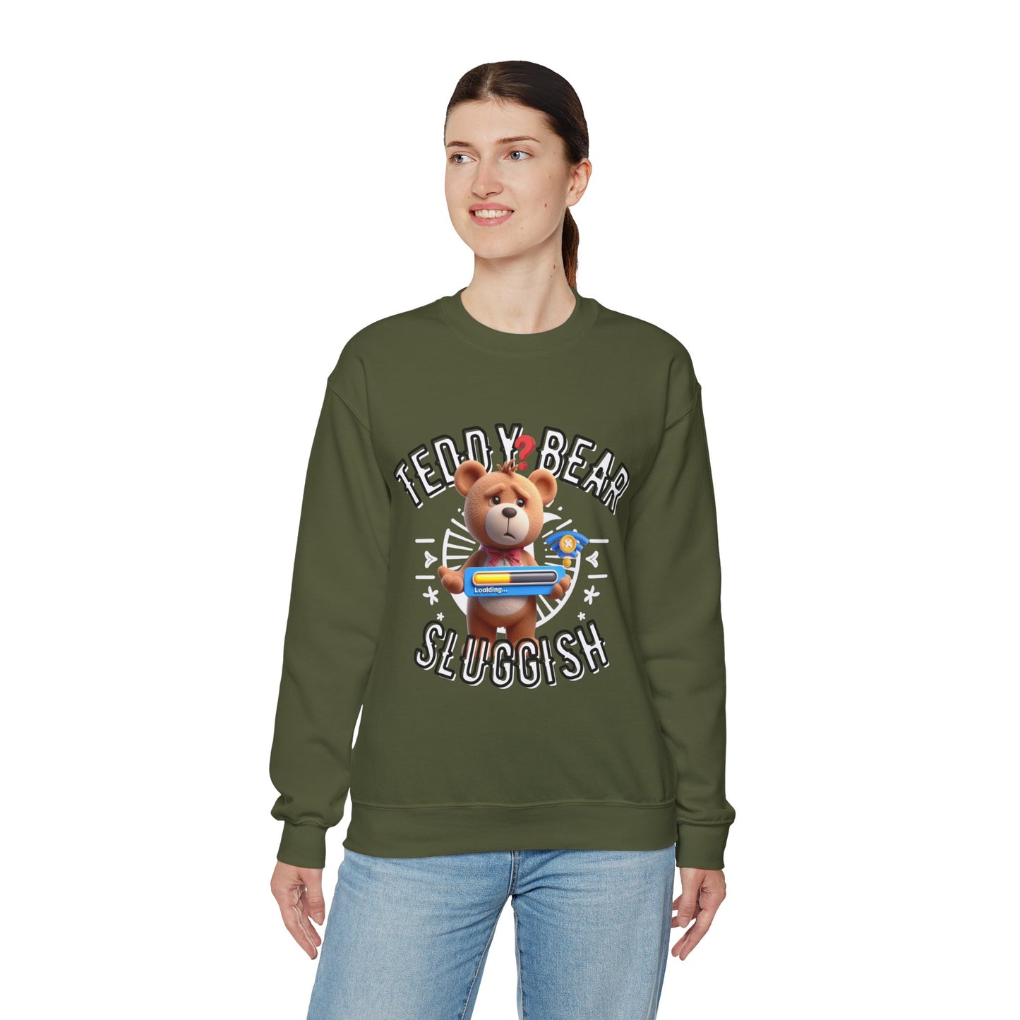 Unisex Sweatshirt - Teddy Sluggish - Pardalês_Free Lifestyle