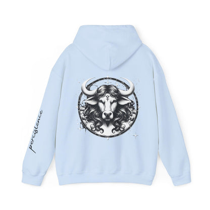 Unisex Hooded Sweatshirt - Taurus Sign - Pardalês_Free Lifestyle