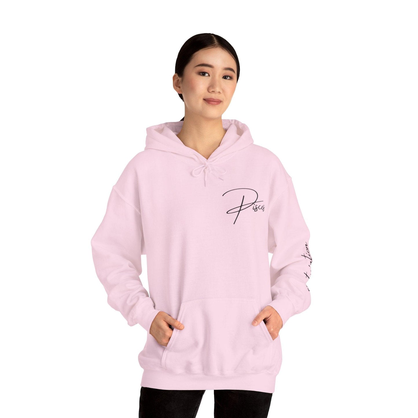 Unisex Hooded Sweatshirt - Pisces Sign - Pardalês_Free Lifestyle