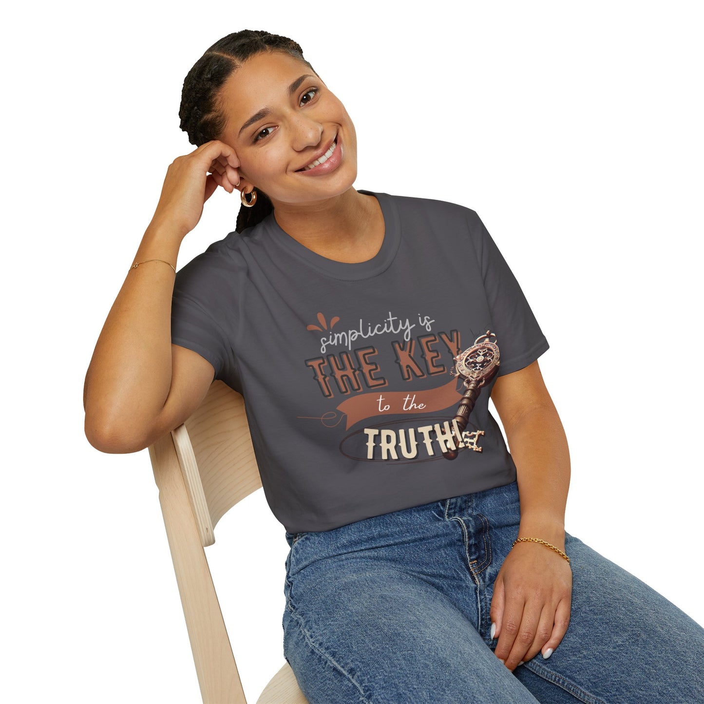 My Way to TRUTH - Softstyle T-Shirt - Pardalês_Free Lifestyle