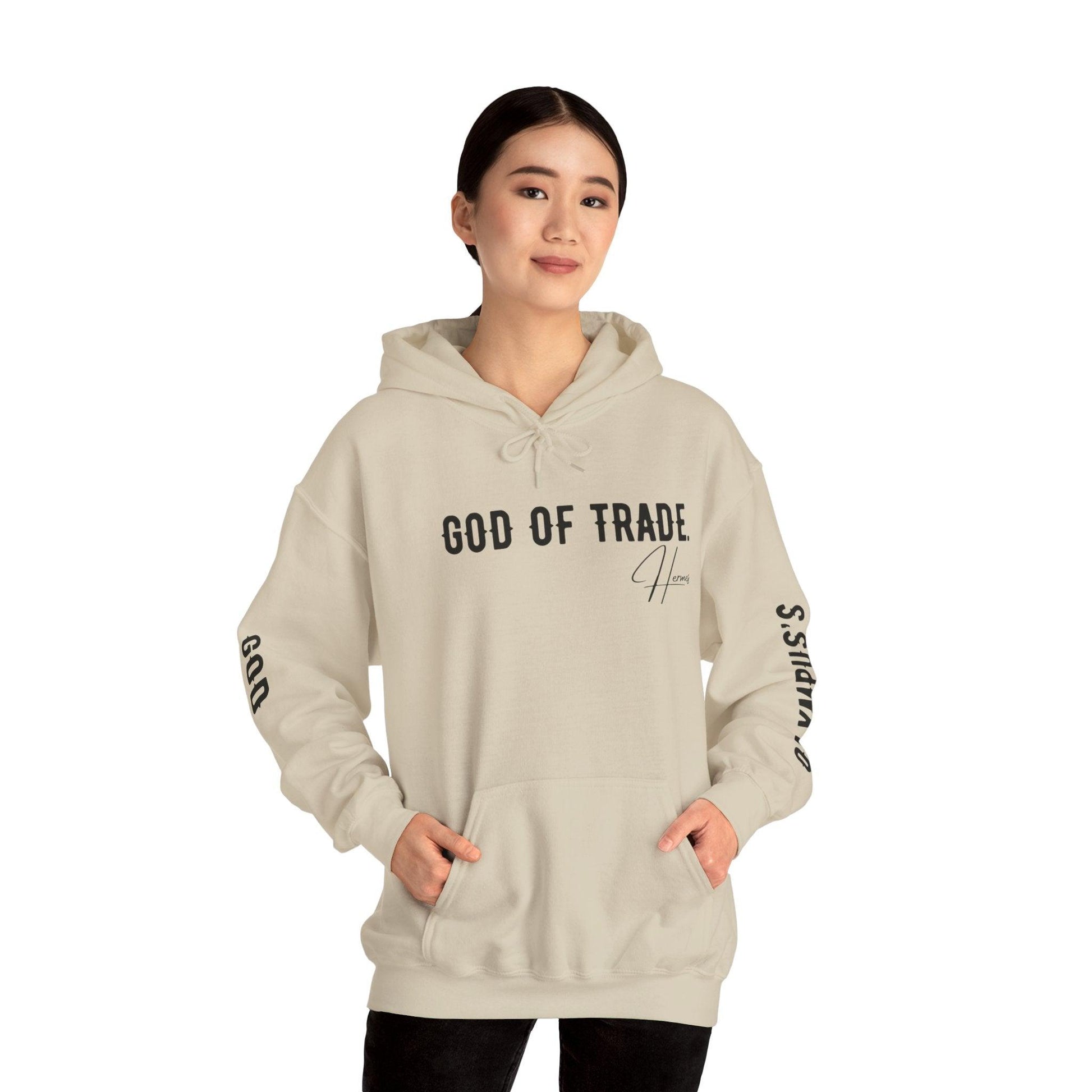 Unisex Hooded Sweatshirt - Olympus's God Hermes - Pardalês_Free Lifestyle