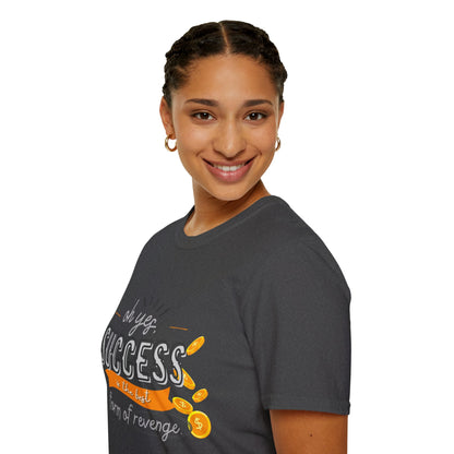 My Way to SUCCESS - Softstyle T-Shirt - Pardalês_Free Lifestyle