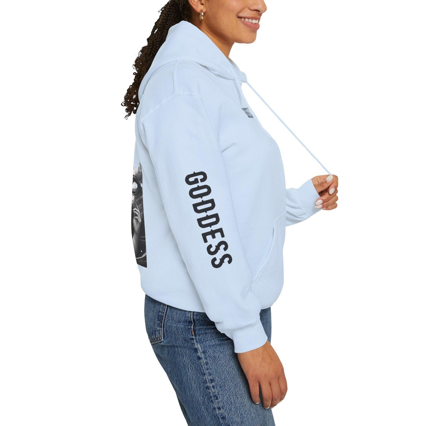 Unisex Hooded Sweatshirt - Olympus's Goddess Demeter - Pardalês_Free Lifestyle