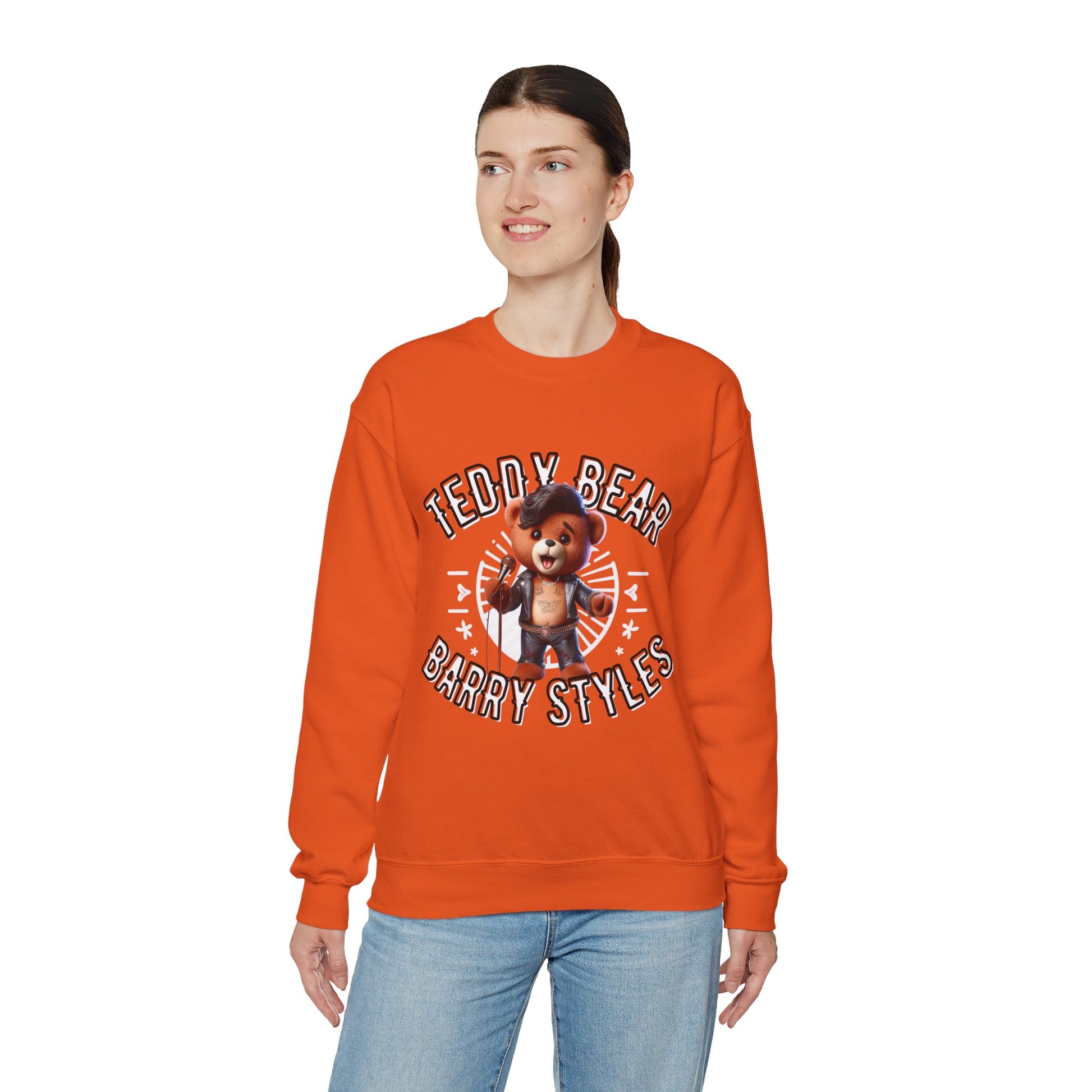 Unisex Sweatshirt - Teddy Barry Styles - Pardalês_Free Lifestyle