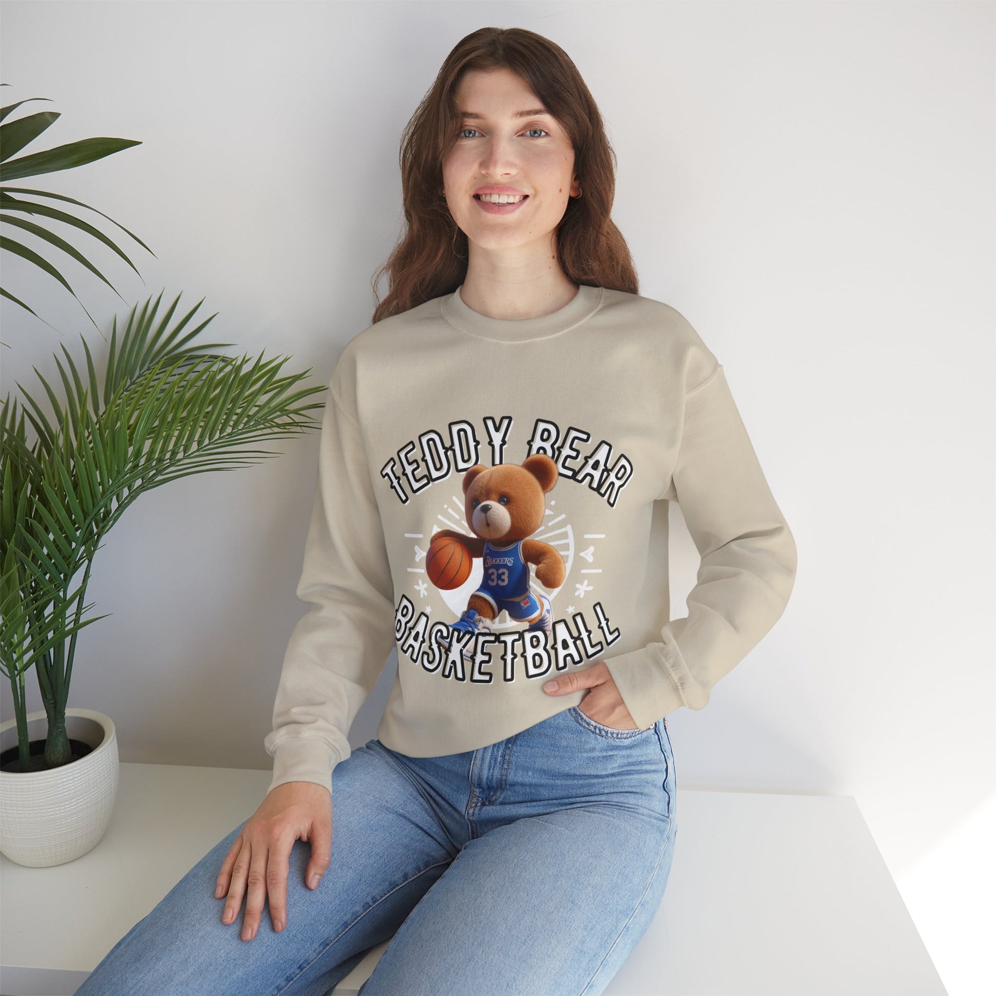 Unisex Sweatshirt - Teddy Basketball - Pardalês_Free Lifestyle