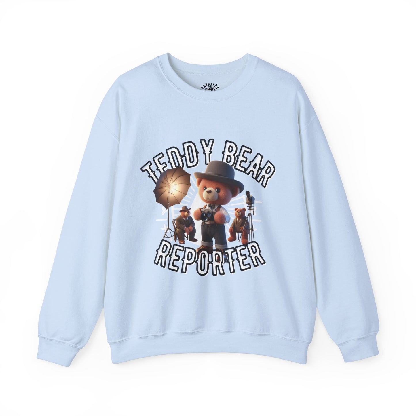 Unisex Sweatshirt - Teddy Reporter - Pardalês_Free Lifestyle