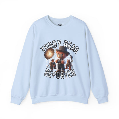 Unisex Sweatshirt - Teddy Reporter - Pardalês_Free Lifestyle