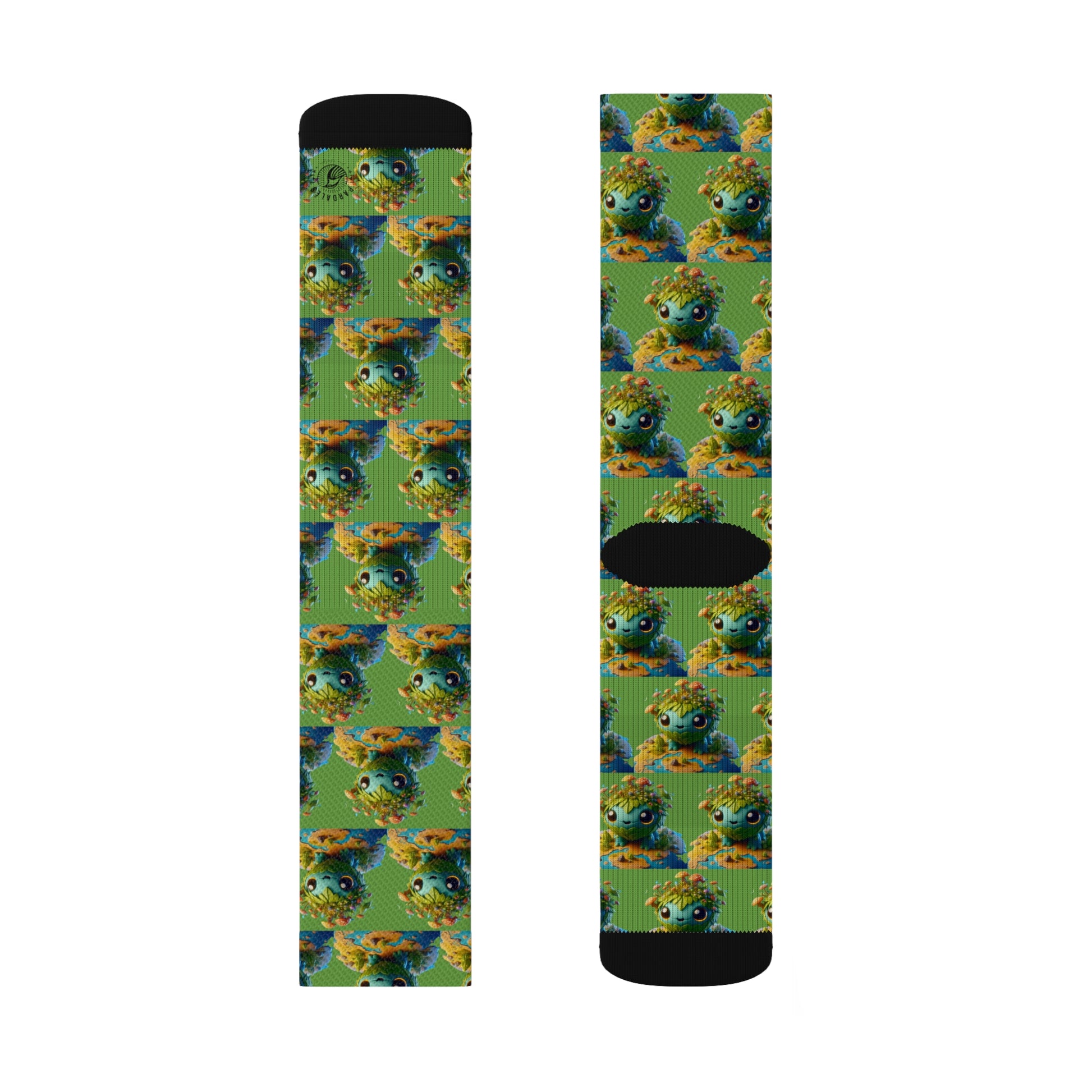 Elemental Socks - Turtsphere Earth - Pardalês_Free Lifestyle