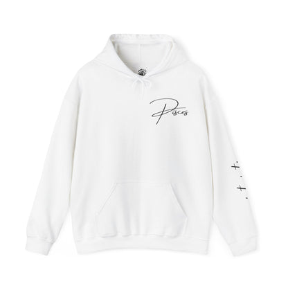 Unisex Hooded Sweatshirt - Pisces Sign - Pardalês_Free Lifestyle