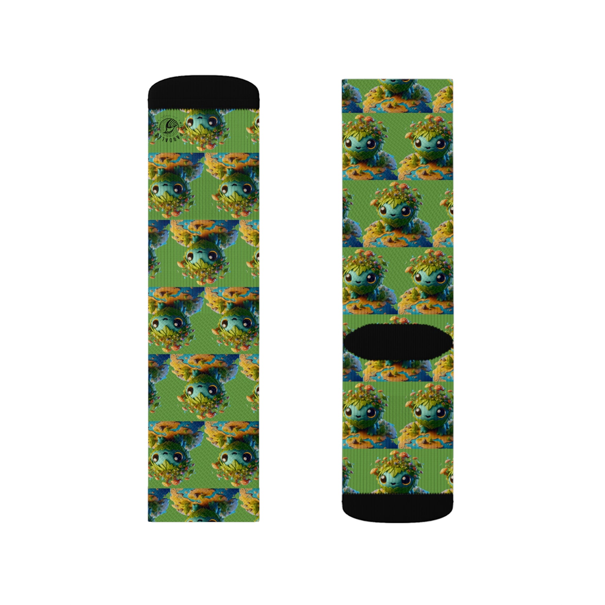 Elemental Socks - Turtsphere Earth - Pardalês_Free Lifestyle