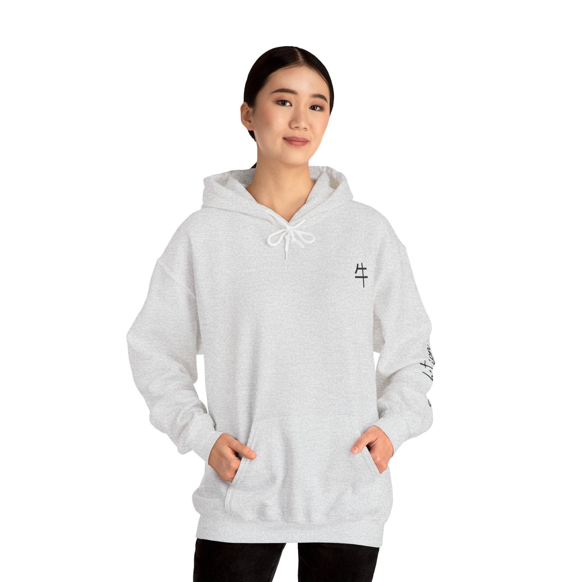 Unisex Hooded Sweatshirt - Chinese Zodiac Bull - Pardalês_Free Lifestyle