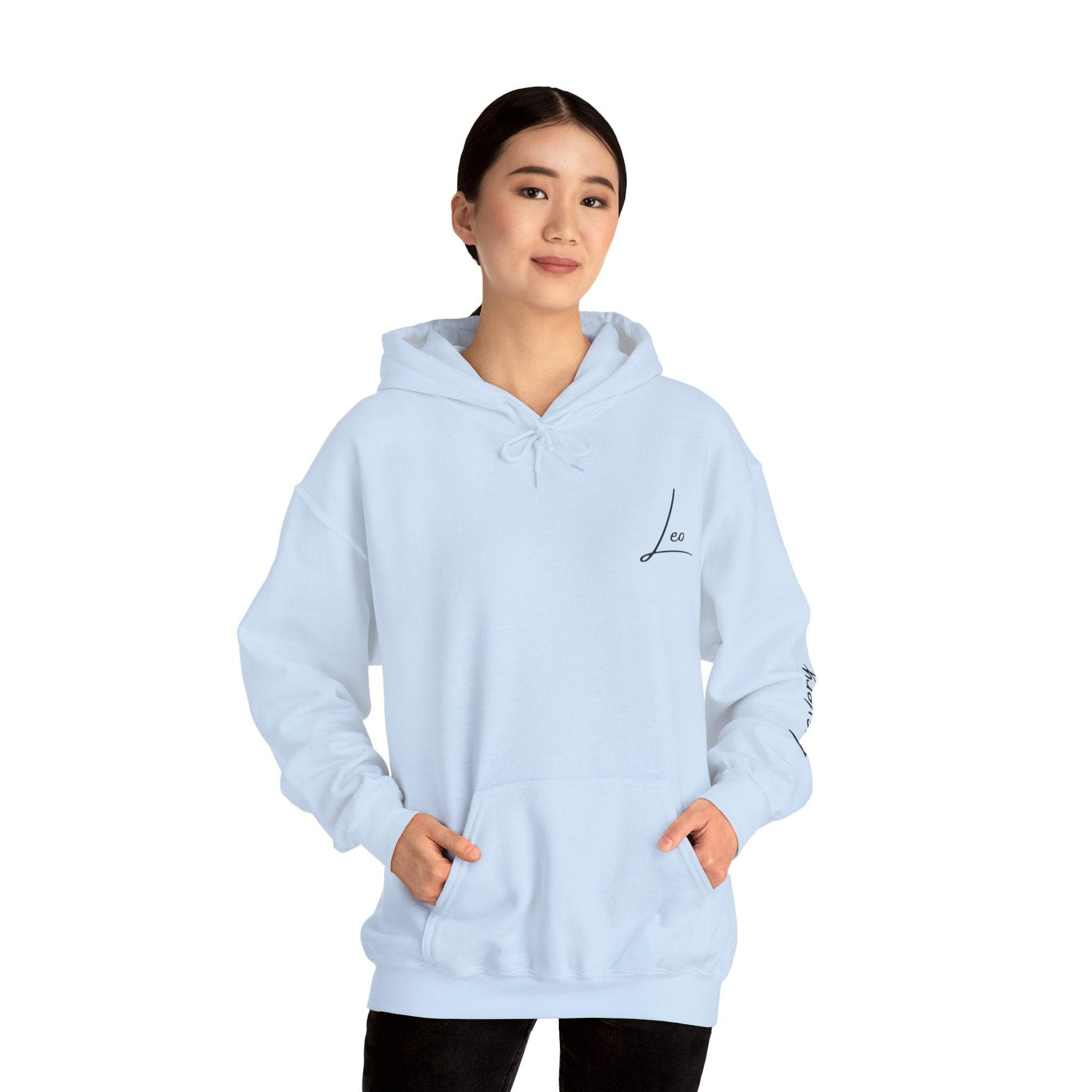 Unisex Hooded Sweatshirt - Leo Sign - Pardalês_Free Lifestyle