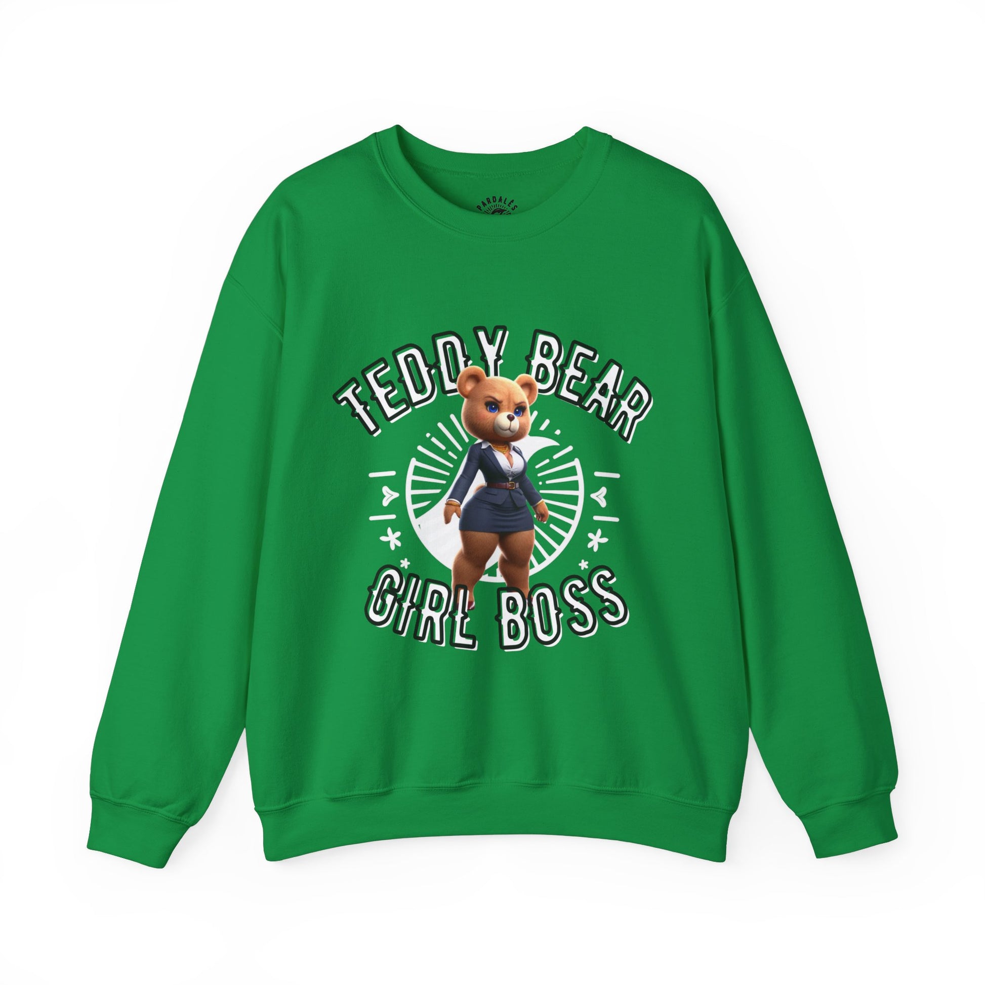 Unisex Sweatshirt - Teddy Girl Boss - Pardalês_Free Lifestyle