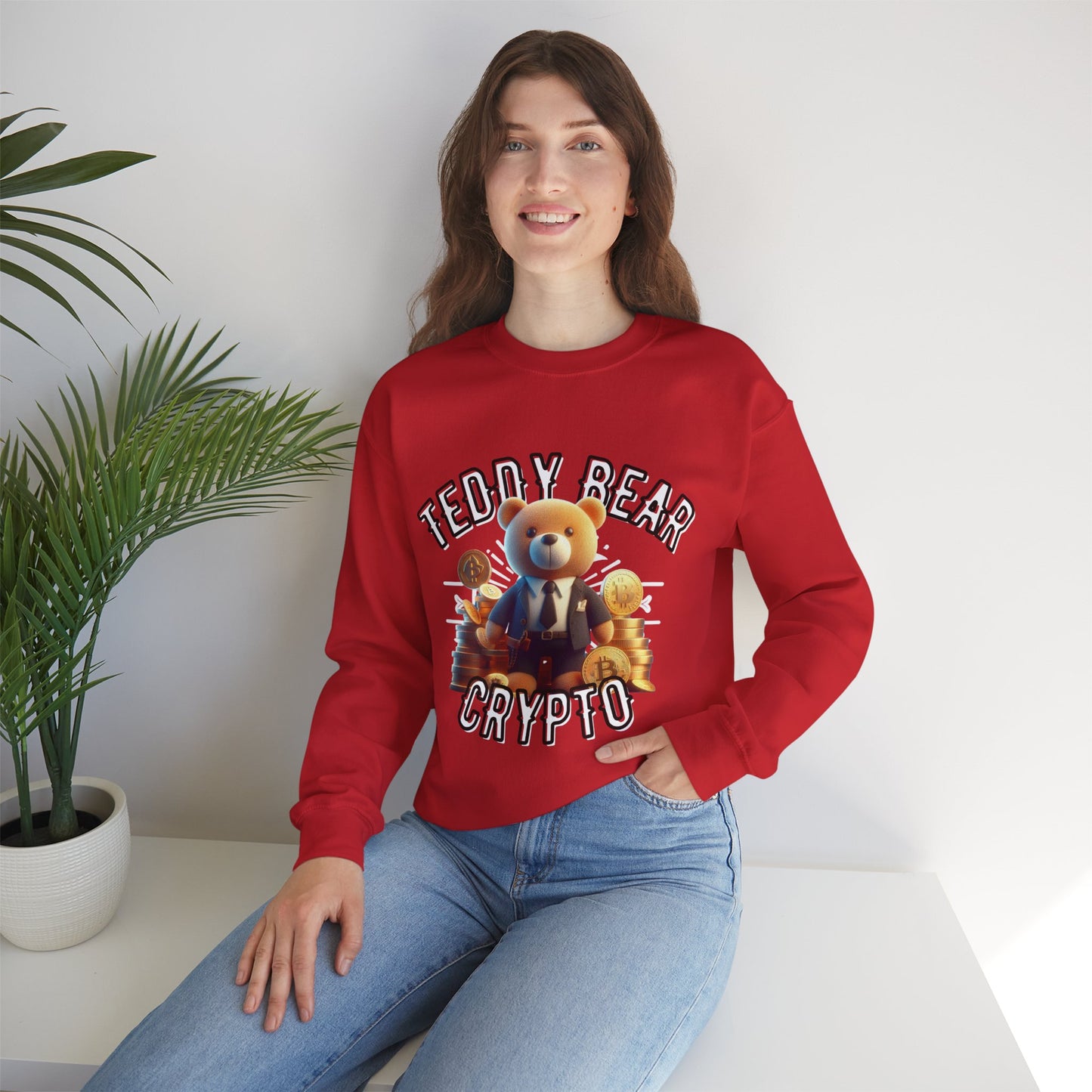 Unisex Sweatshirt - Teddy Crypto - Pardalês_Free Lifestyle