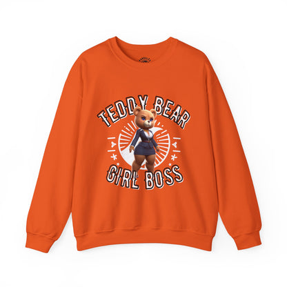 Unisex Sweatshirt - Teddy Girl Boss - Pardalês_Free Lifestyle