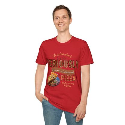 My Way to PIZZA - Softstyle T-Shirt - Pardalês_Free Lifestyle