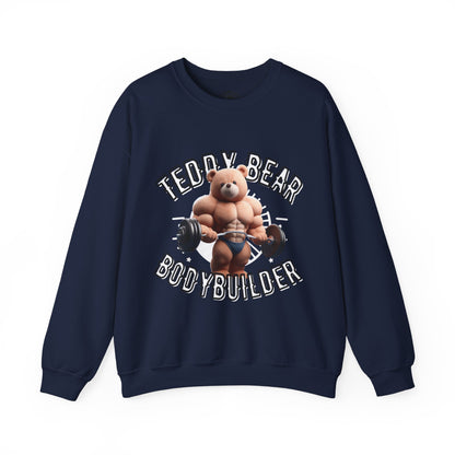 Unisex Sweatshirt - Teddy Bodybuilder - Pardalês_Free Lifestyle