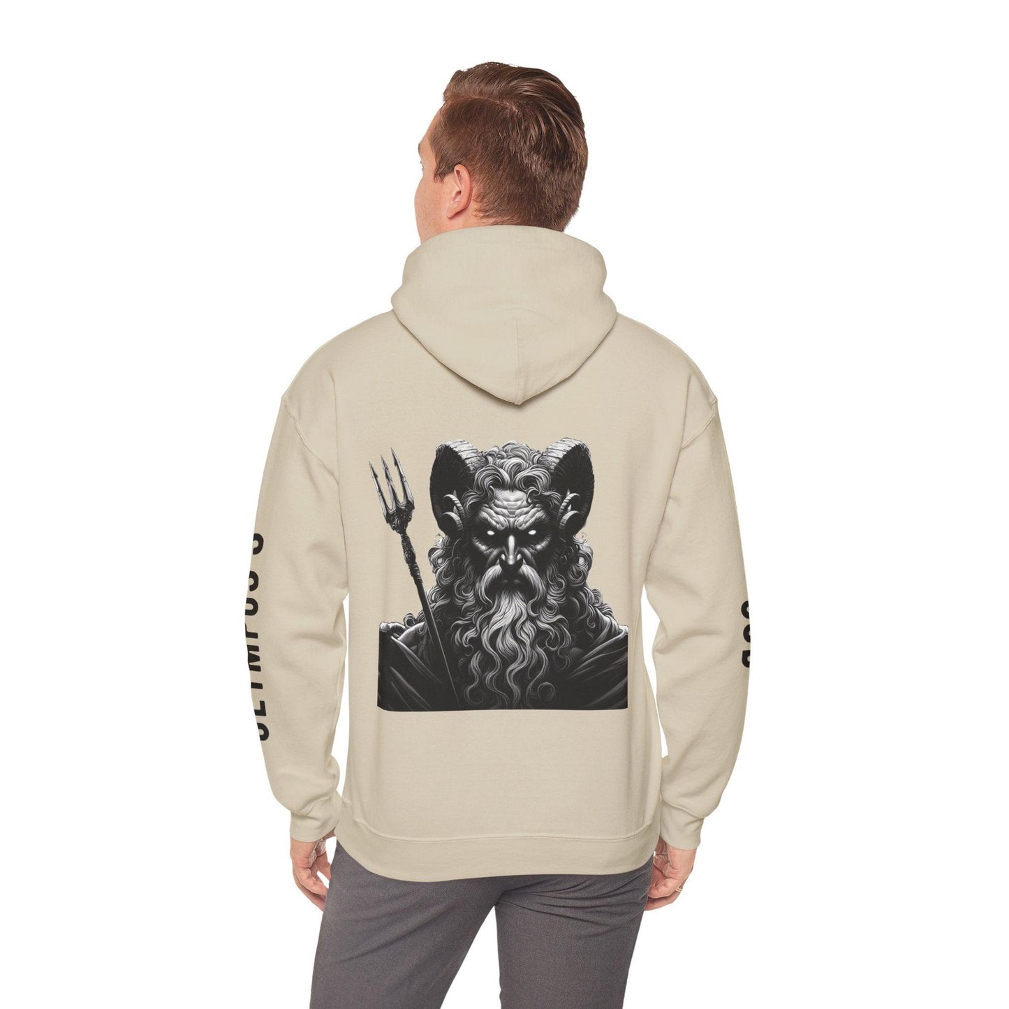 Unisex Hooded Sweatshirt - Olympus's God Hades - Pardalês_Free Lifestyle