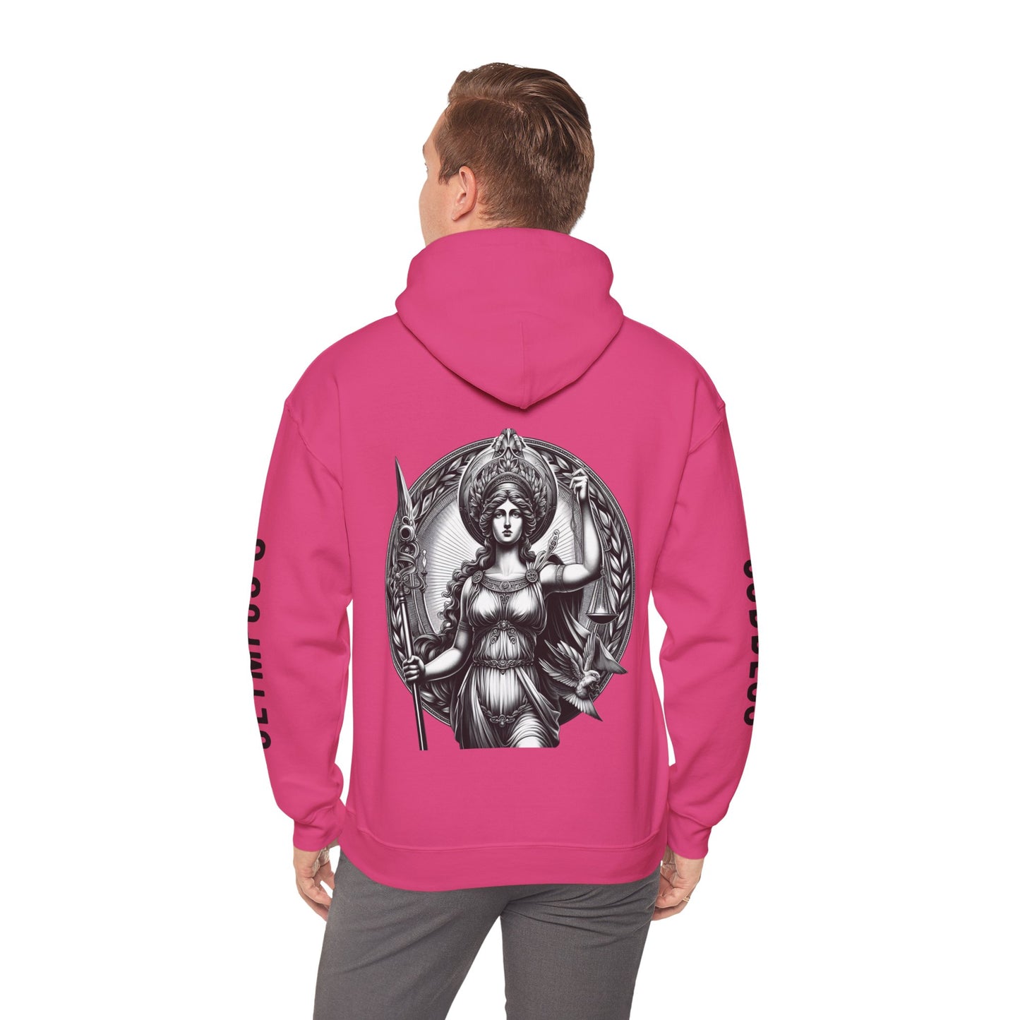 Unisex Hooded Sweatshirt - Olympus's Goddess Athena