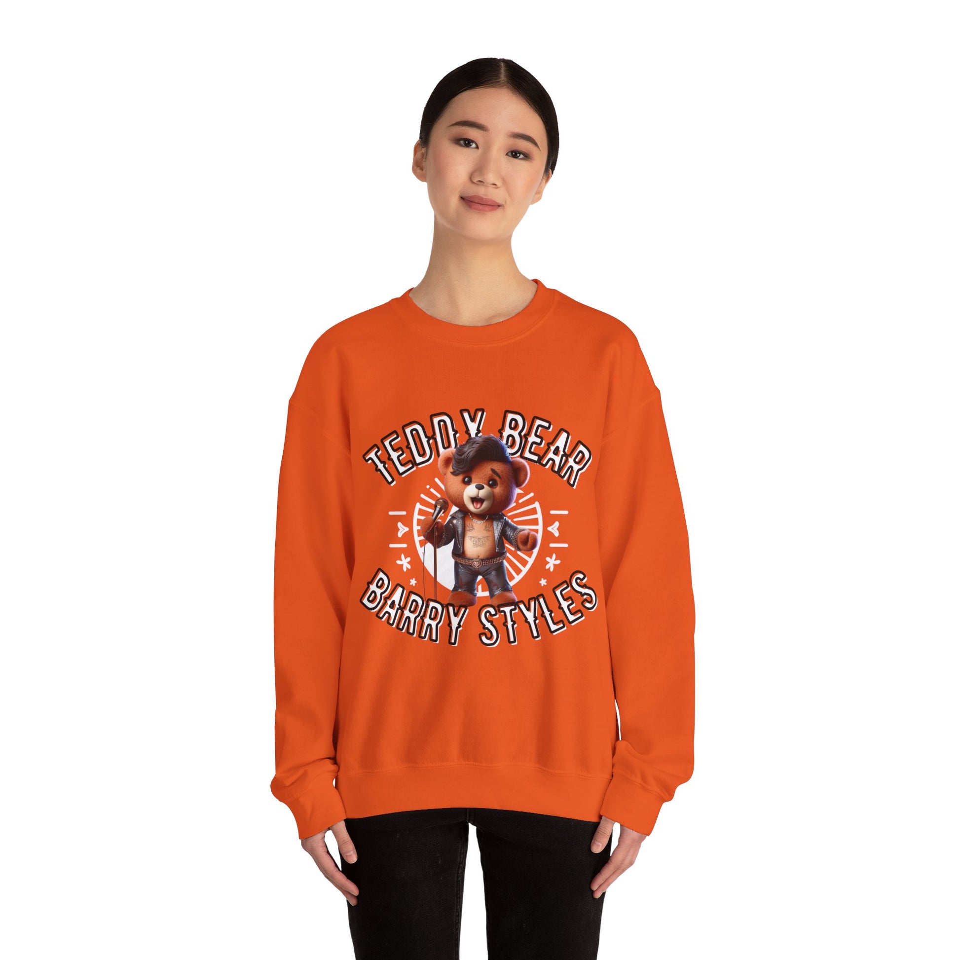 Unisex Sweatshirt - Teddy Barry Styles - Pardalês_Free Lifestyle