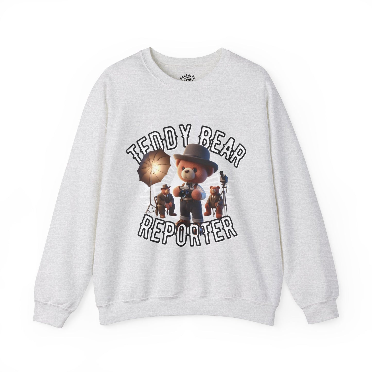 Unisex Sweatshirt - Teddy Reporter - Pardalês_Free Lifestyle