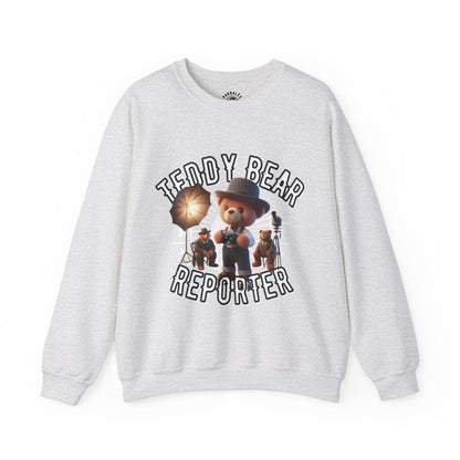 Unisex Sweatshirt - Teddy Reporter - Pardalês_Free Lifestyle