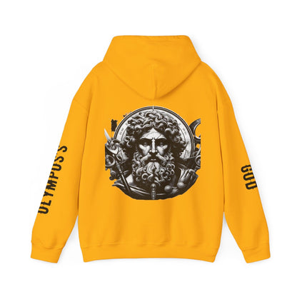 Unisex Hooded Sweatshirt - Olympus's God Ares - Pardalês_Free Lifestyle