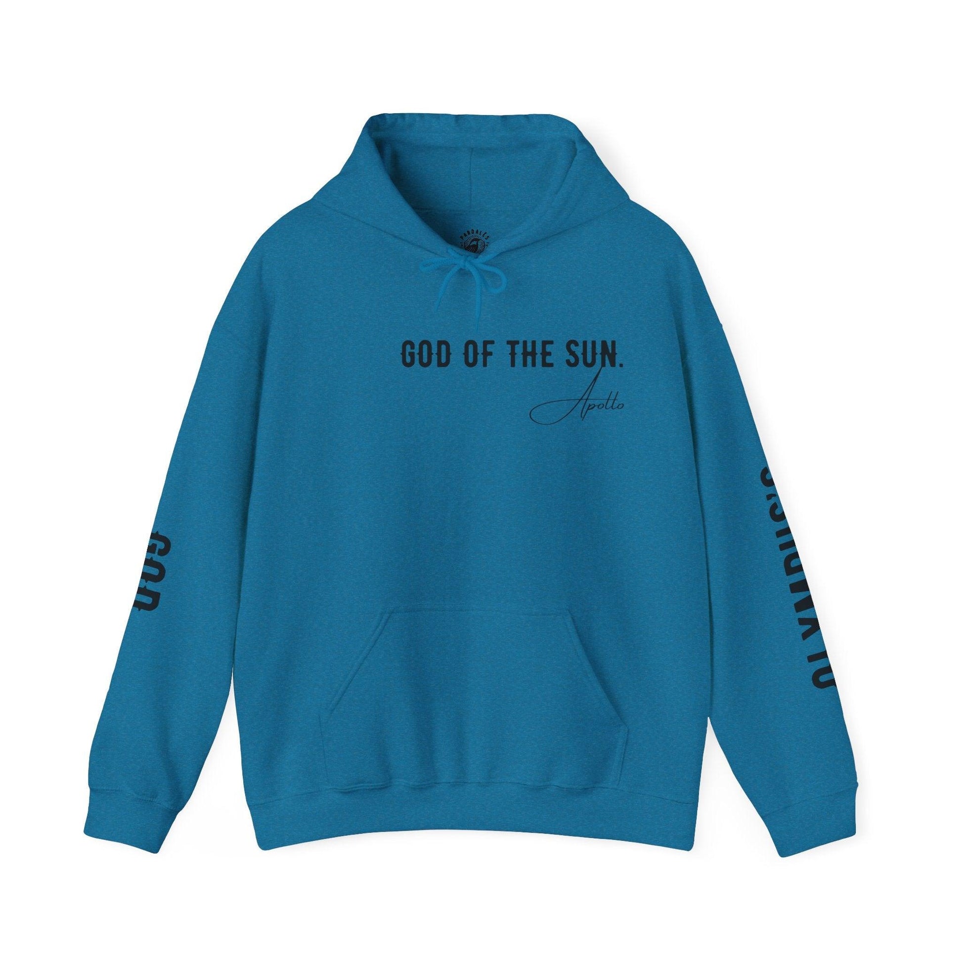 Unisex Hooded Sweatshirt - Olympus's God Apollo - Pardalês_Free Lifestyle