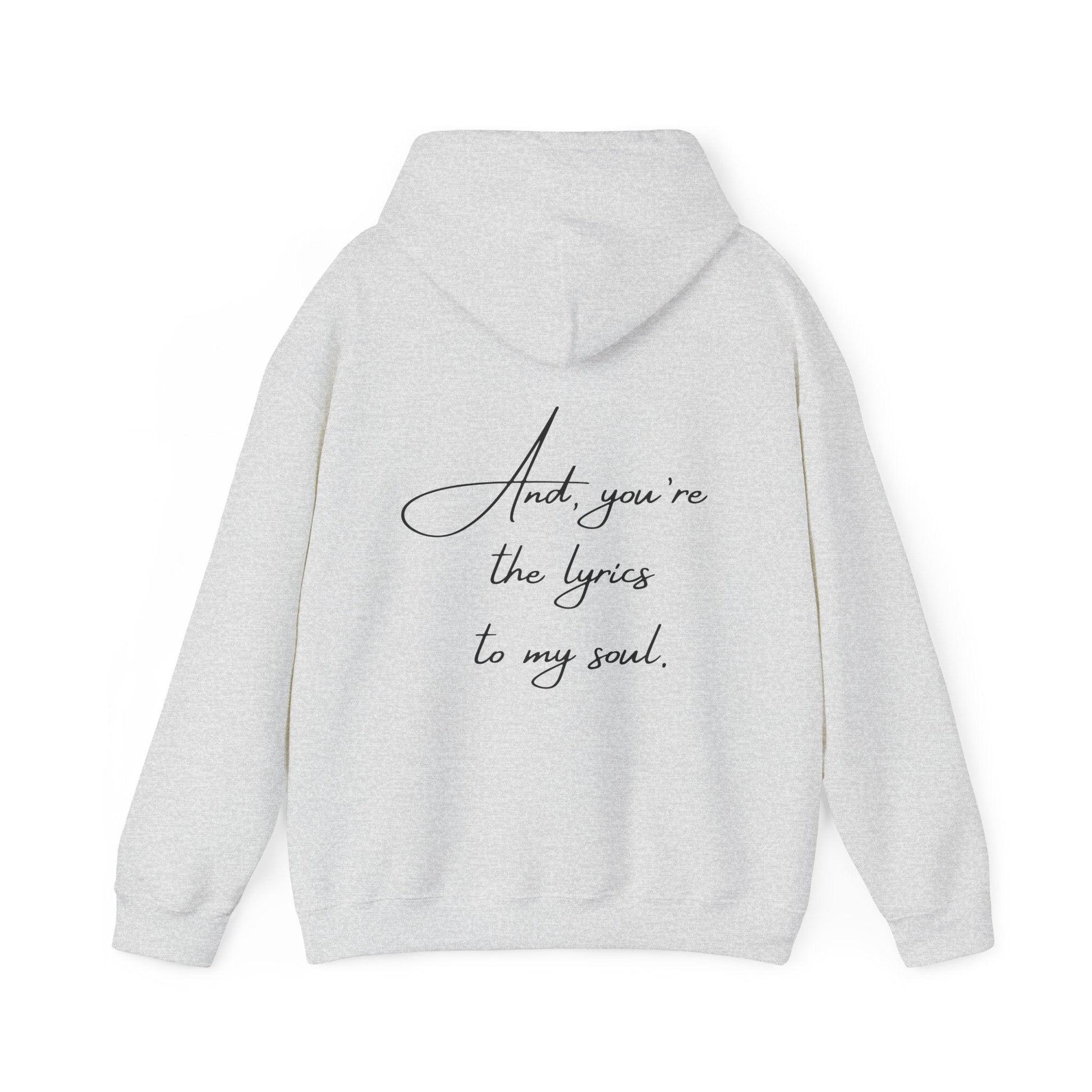 Unisex Hooded Sweatshirt - Valentine's Day - Melody- Couple Shirt 2/2 - Pardalês_Free Lifestyle