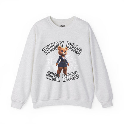 Unisex Sweatshirt - Teddy Girl Boss - Pardalês_Free Lifestyle