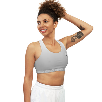 Sports Bra - Light Grey Printify