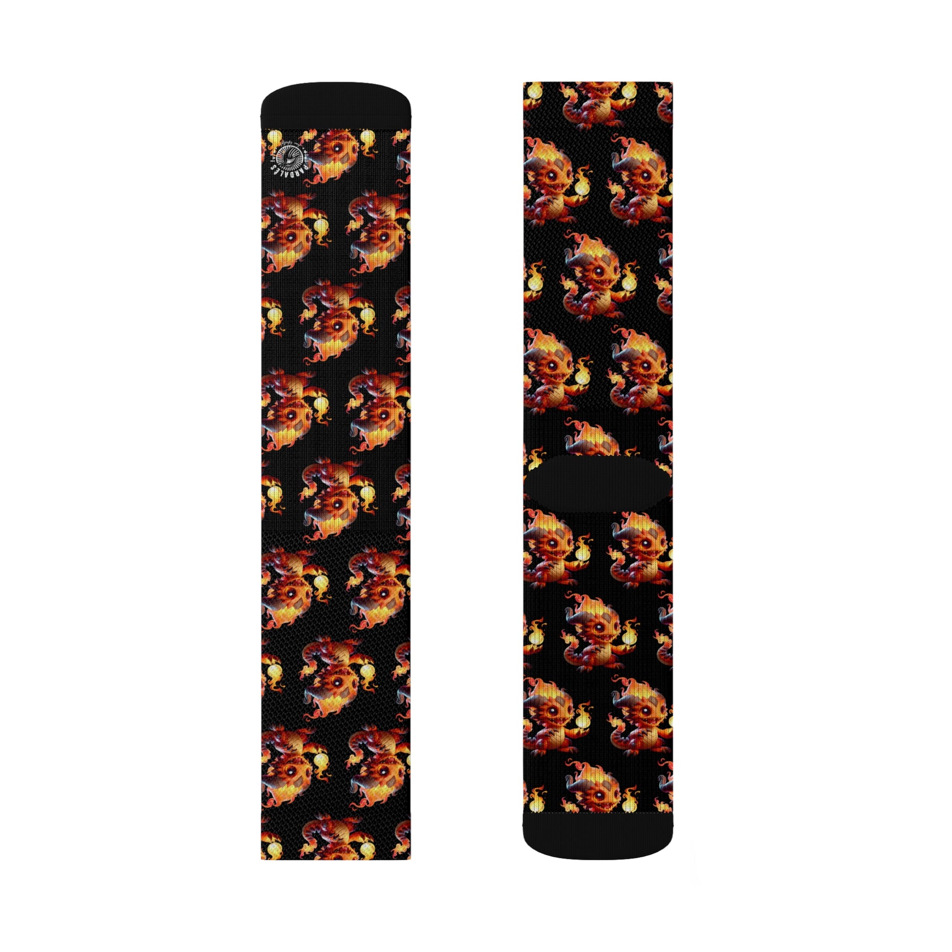 Elemental Socks - Flamegon Fire - Pardalês_Free Lifestyle