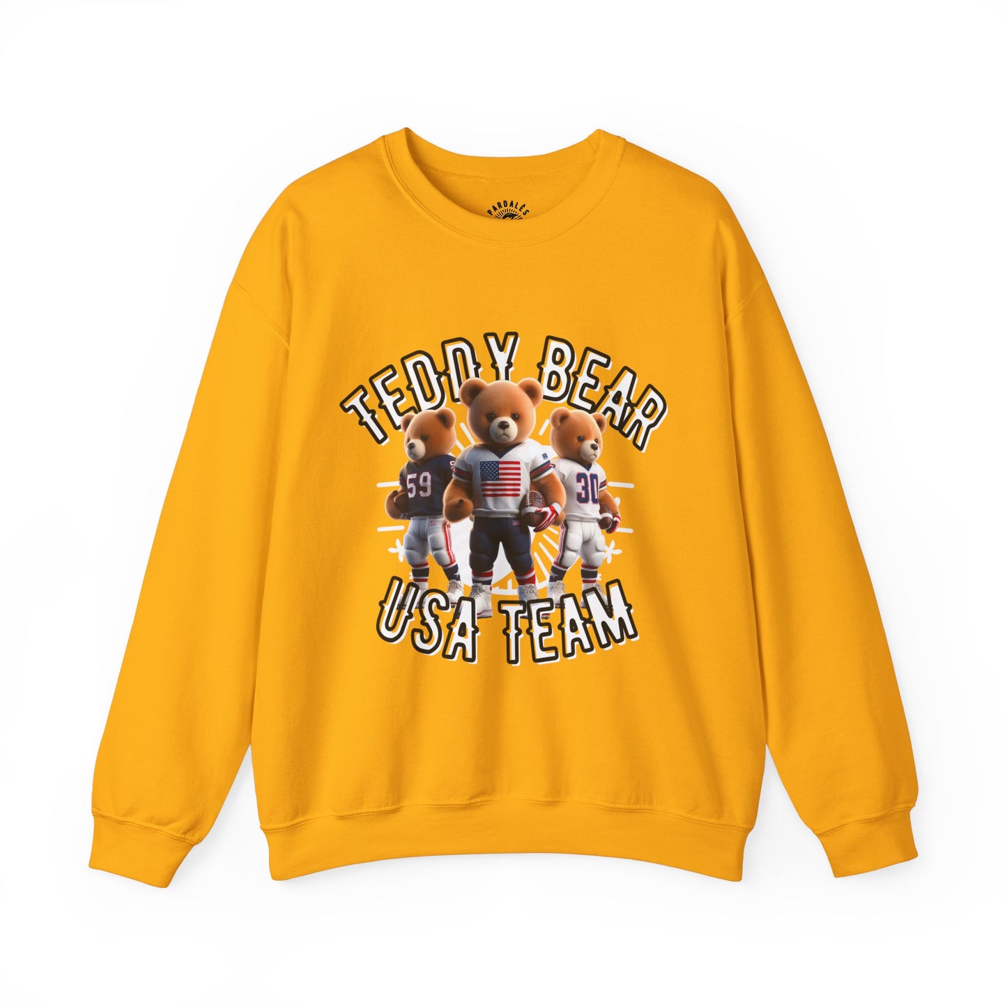 Unisex Sweatshirt - Teddy USA Team - Pardalês_Free Lifestyle