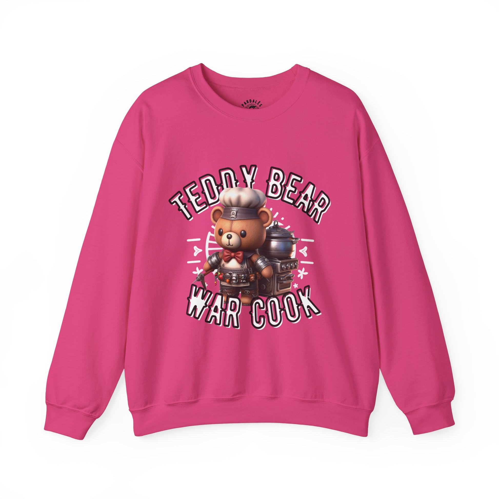 Unisex Sweatshirt - Teddy War Cook - Pardalês_Free Lifestyle