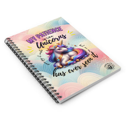 My Way to PATIENCE - Notebook - Pardalês_Free Lifestyle