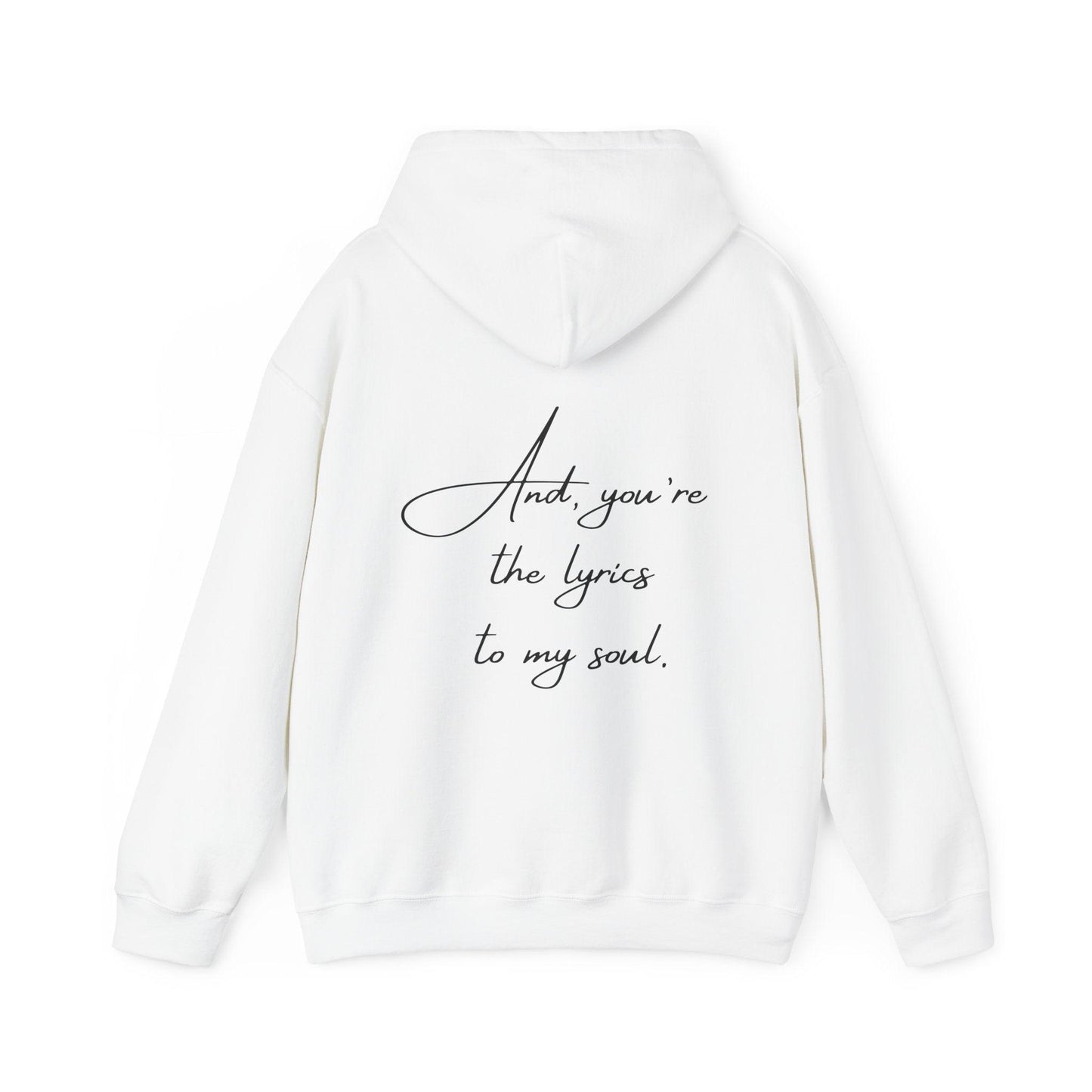 Unisex Hooded Sweatshirt - Valentine's Day - Melody- Couple Shirt 2/2 - Pardalês_Free Lifestyle