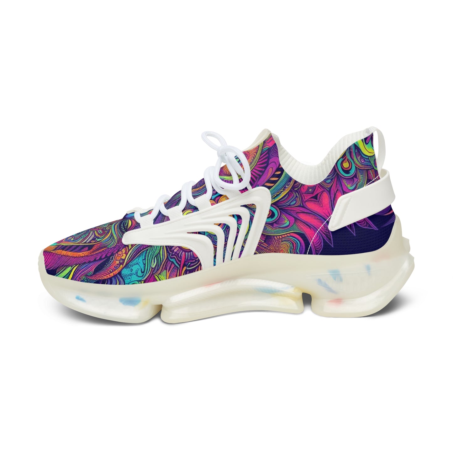 Women's Sneakers - Psychedelic