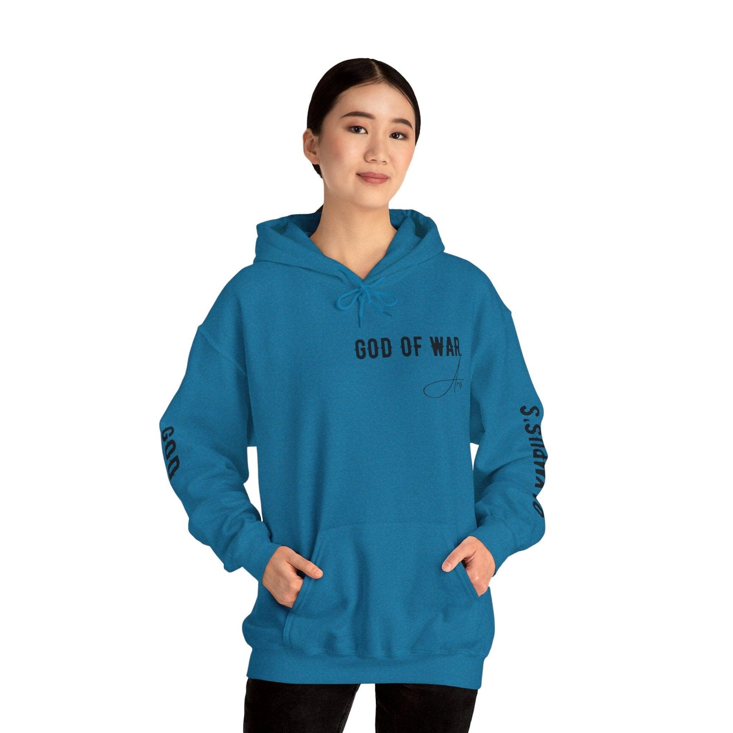 Unisex Hooded Sweatshirt - Olympus's God Ares - Pardalês_Free Lifestyle