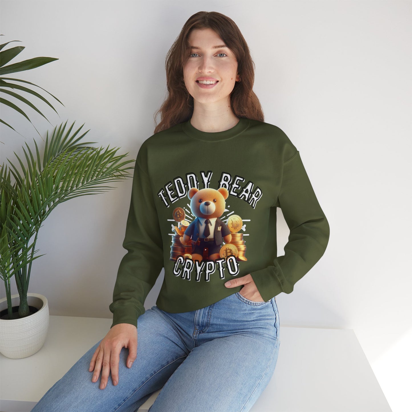 Unisex Sweatshirt - Teddy Crypto - Pardalês_Free Lifestyle