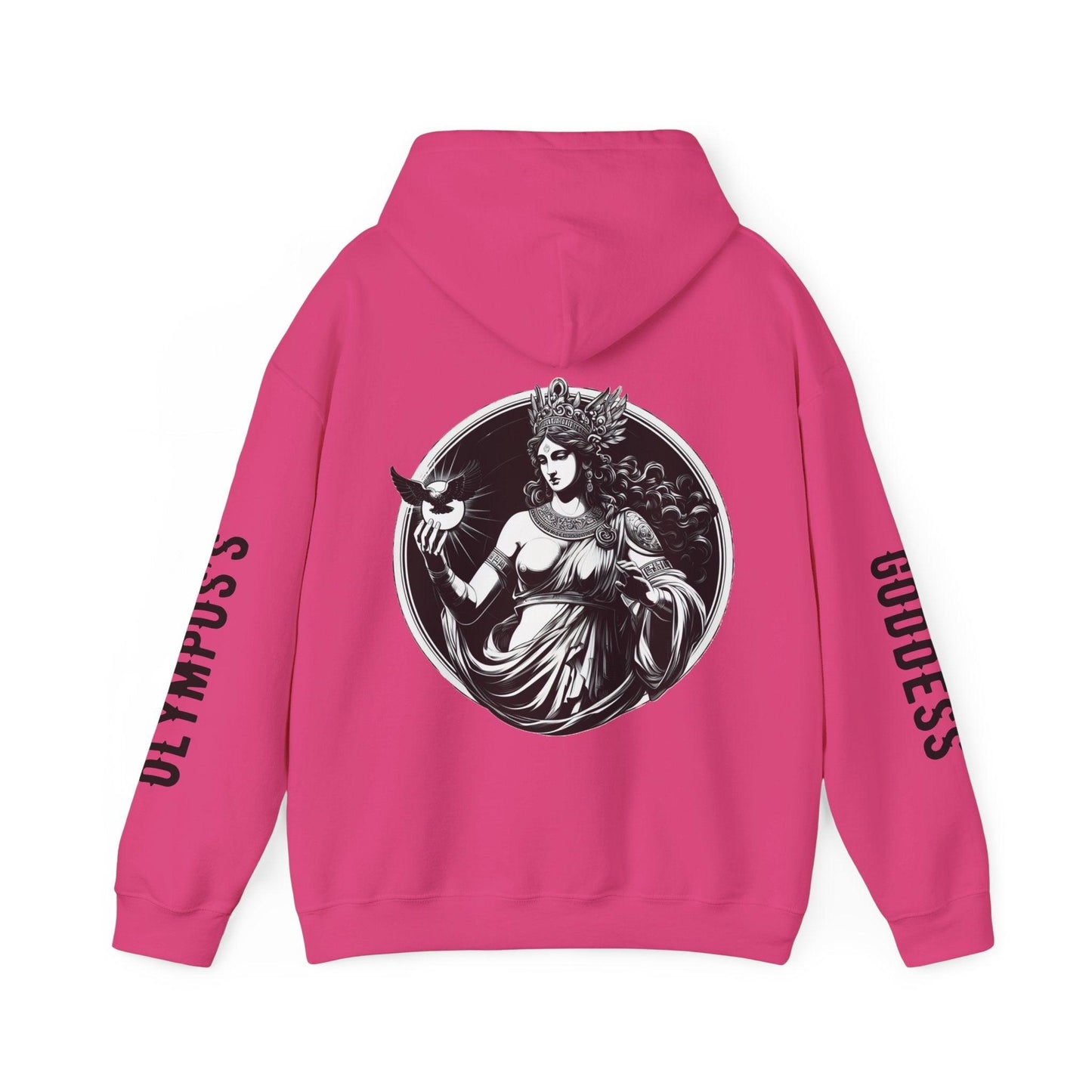 Unisex Hooded Sweatshirt - Olympus's Goddess Hera - Pardalês_Free Lifestyle