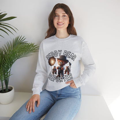 Unisex Sweatshirt - Teddy Reporter - Pardalês_Free Lifestyle