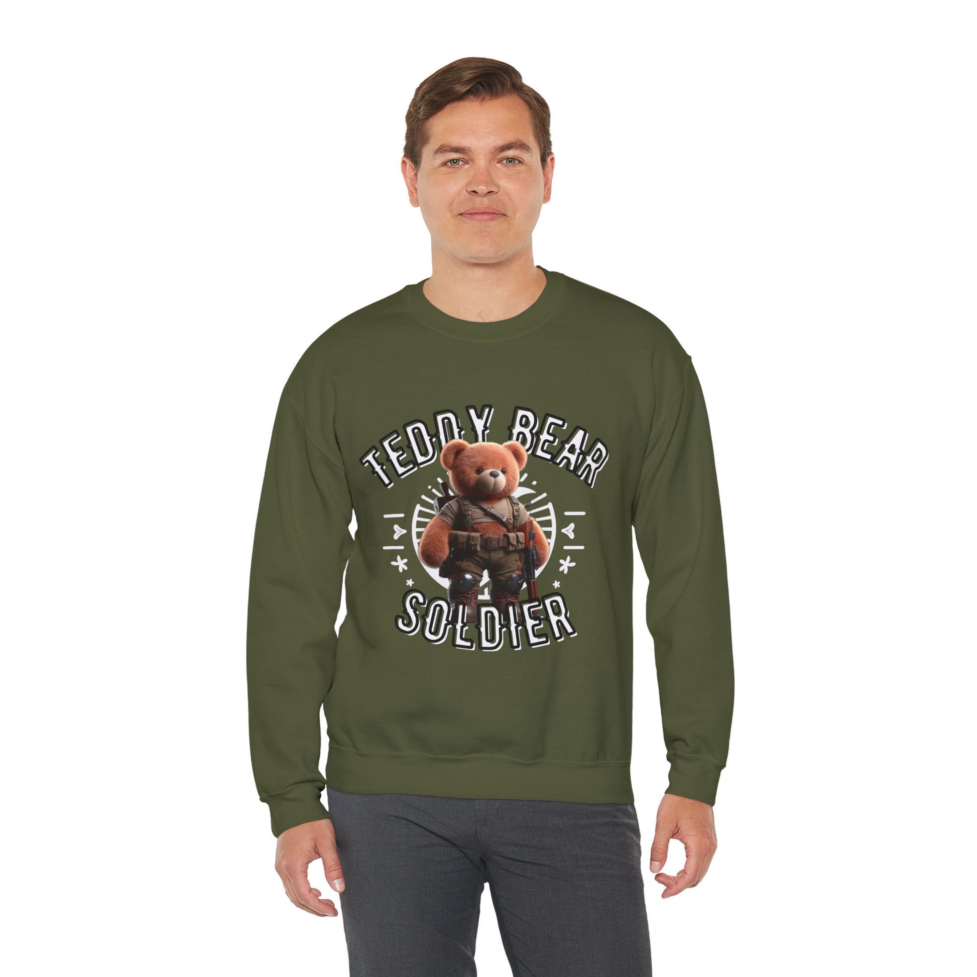 Unisex Sweatshirt - Teddy Soldier - Pardalês_Free Lifestyle