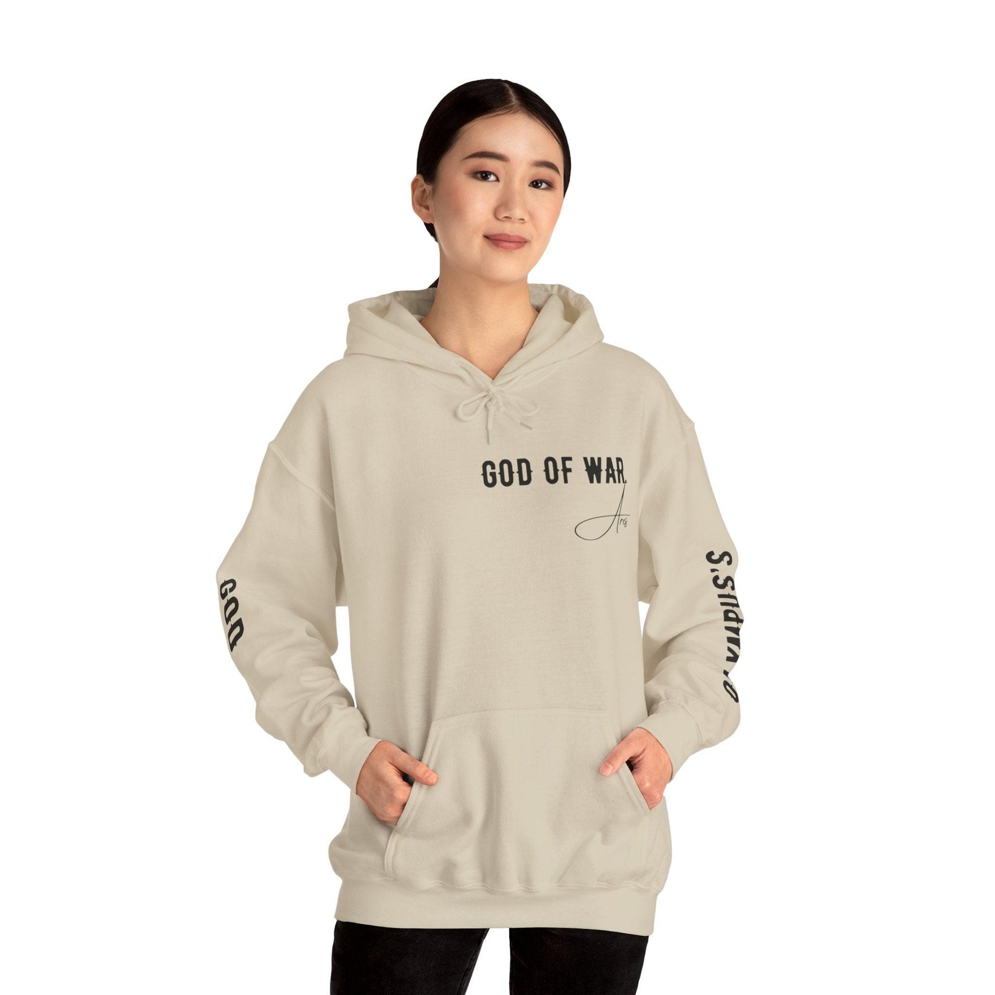 Unisex Hooded Sweatshirt - Olympus's God Ares - Pardalês_Free Lifestyle