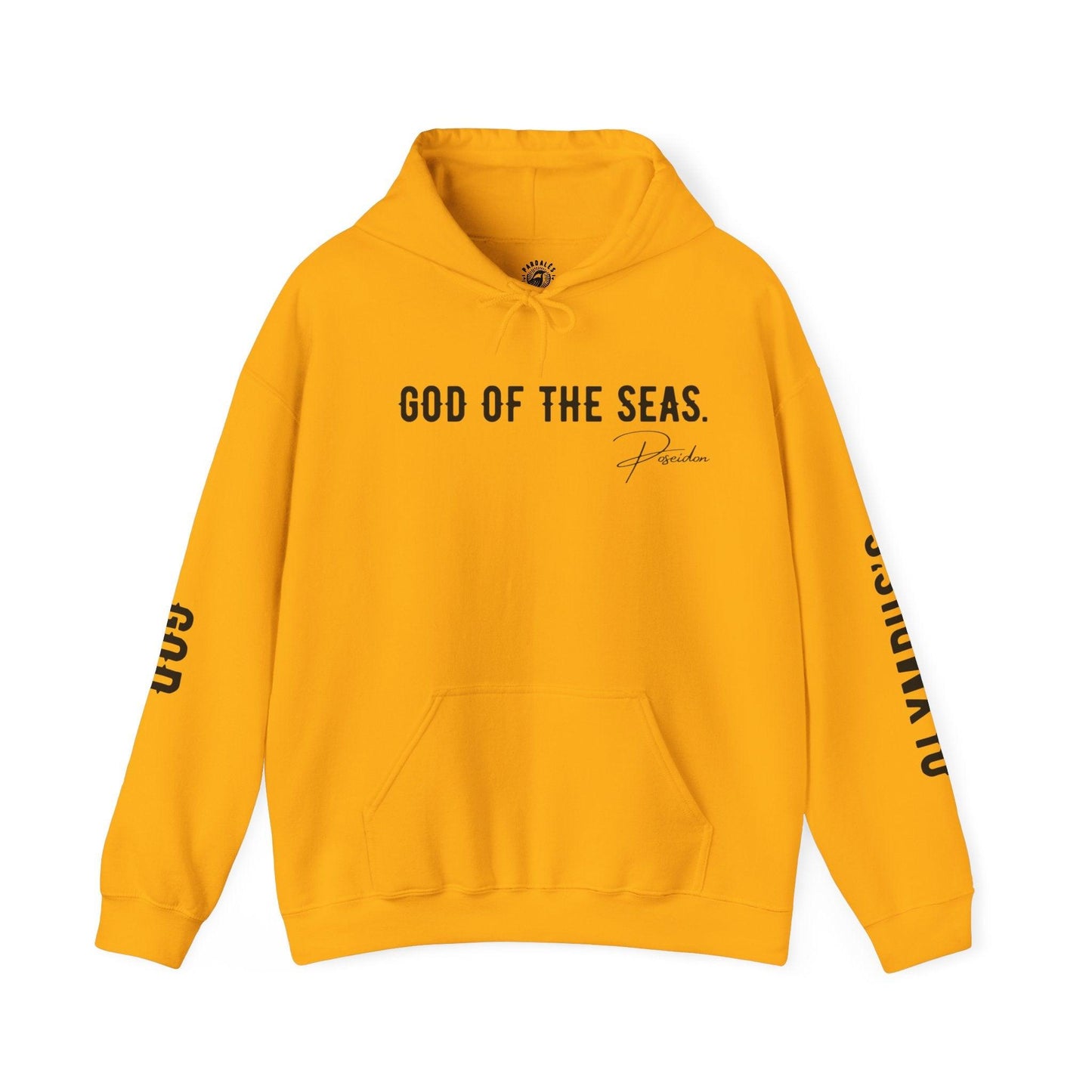 Unisex Hooded Sweatshirt - Olympus's God Poseidon - Pardalês_Free Lifestyle