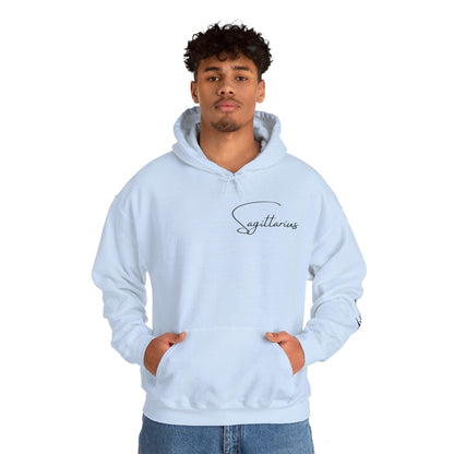 Unisex Hooded Sweatshirt - Sagittarius Sign - Pardalês_Free Lifestyle