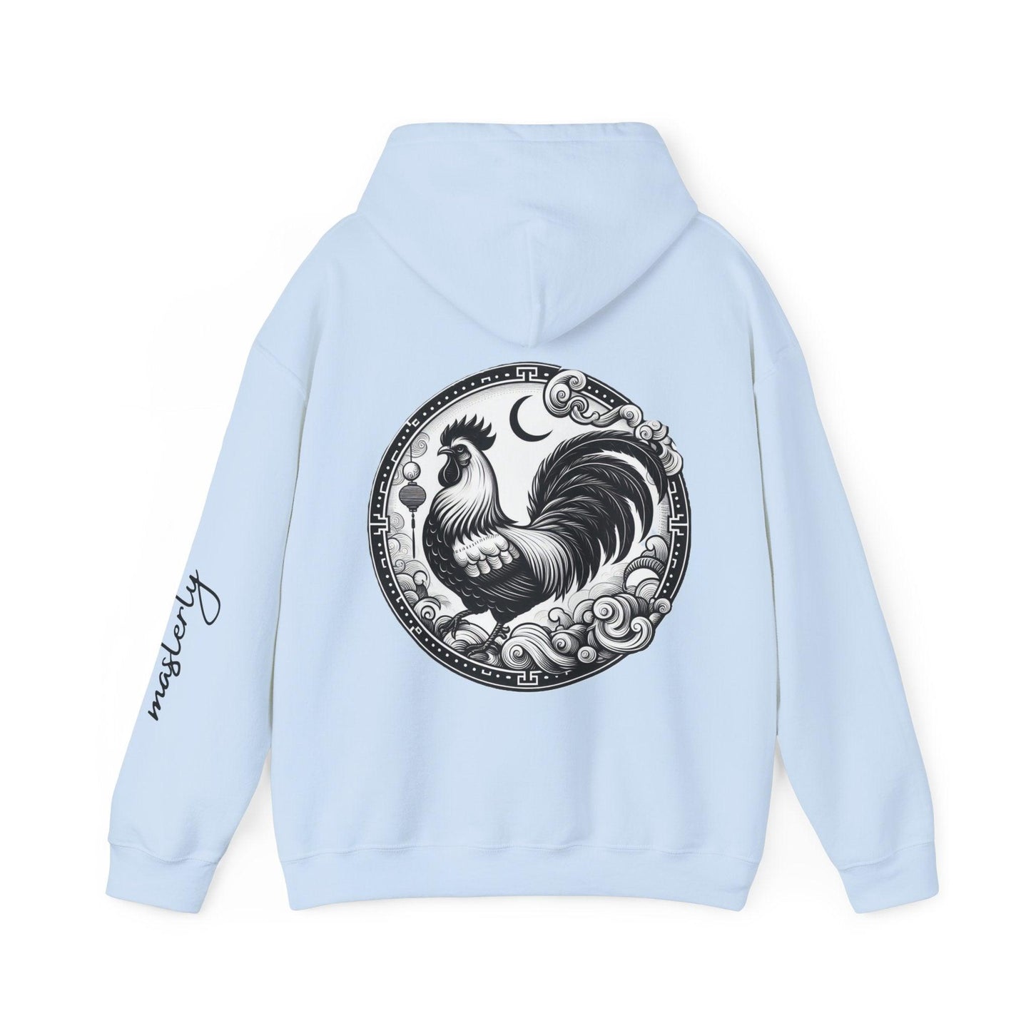 Unisex Hooded Sweatshirt - Chinese Zodiac Rooster - Pardalês_Free Lifestyle