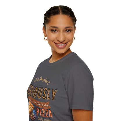 My Way to PIZZA - Softstyle T-Shirt - Pardalês_Free Lifestyle