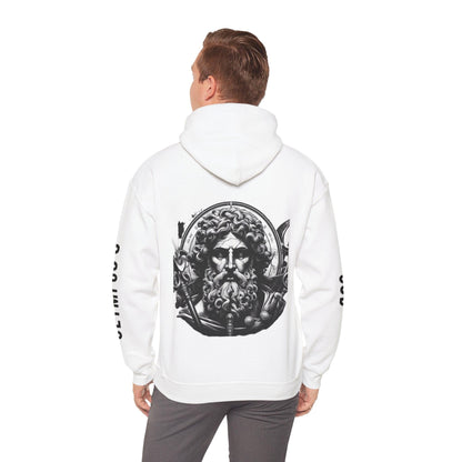 Unisex Hooded Sweatshirt - Olympus's God Ares - Pardalês_Free Lifestyle