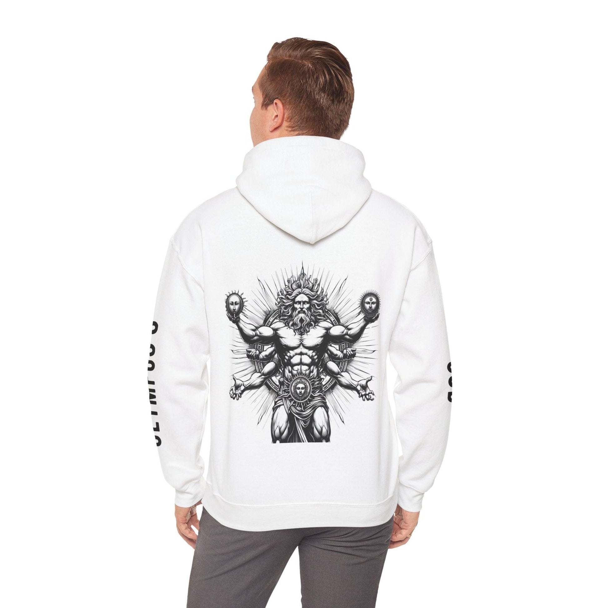 Unisex Hooded Sweatshirt - Olympus's God Apollo - Pardalês_Free Lifestyle