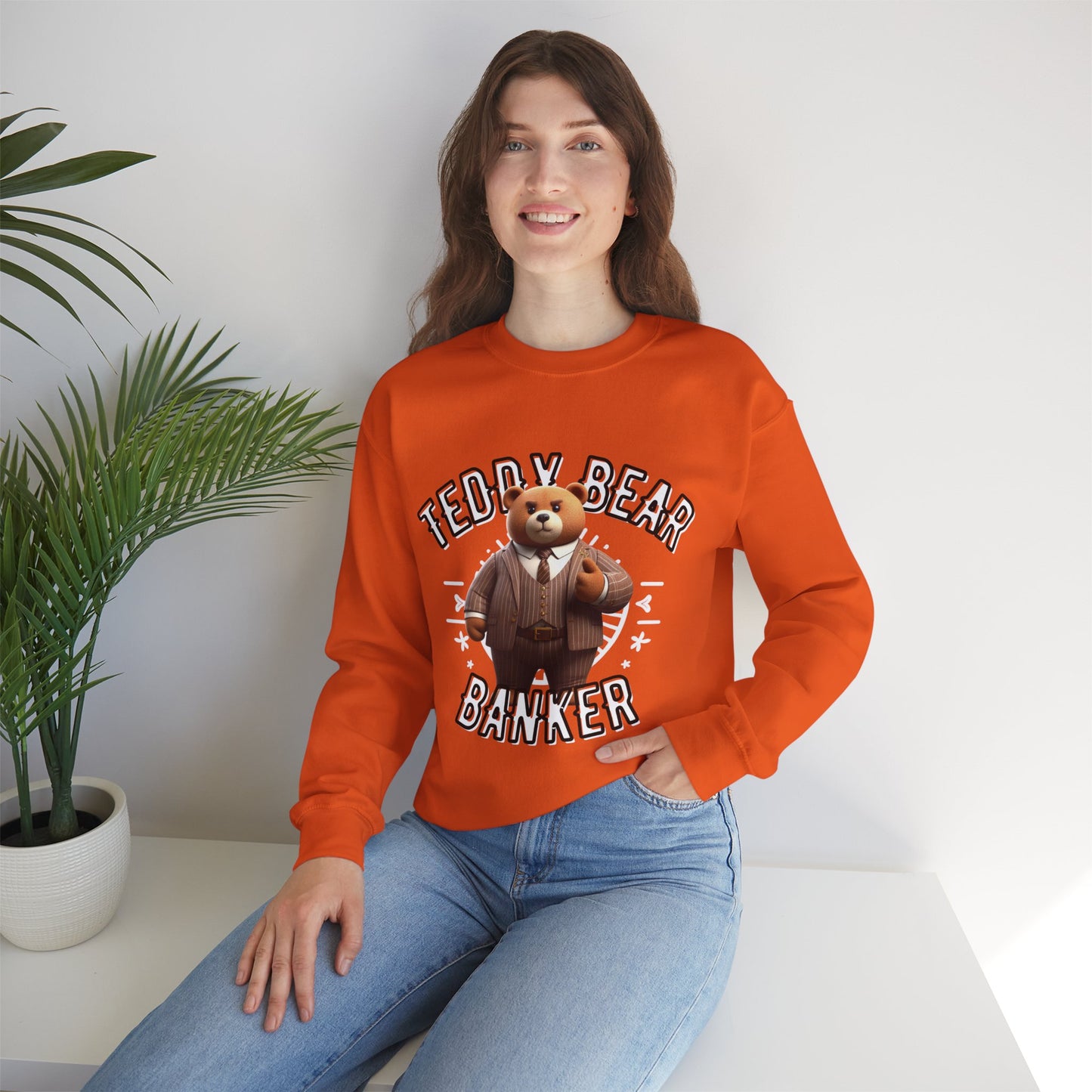 Unisex Sweatshirt - Teddy Banker - Pardalês_Free Lifestyle